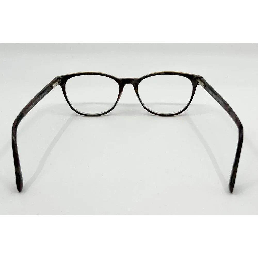 Link Occhiali Eyeglasses Women Brown Tortoise Full Rim 7175 C57 53-16-140